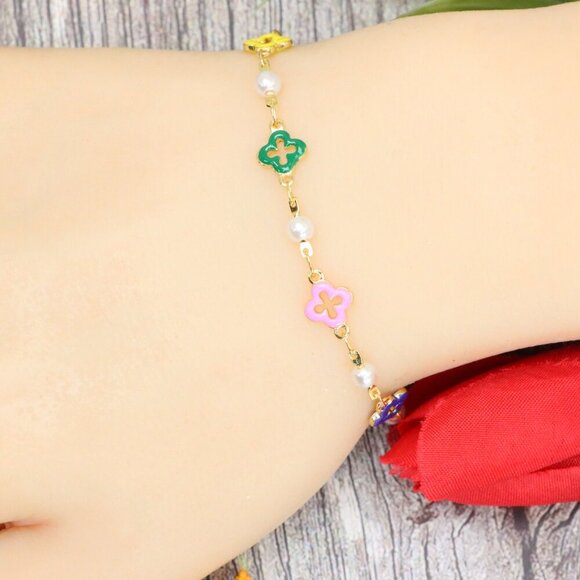 "Trendy Handmade Bracelet – A Stylish Gift for Women & Girls, MAR091590 - Picture 8 of 10